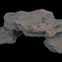 Galapagos Lava Rock Island