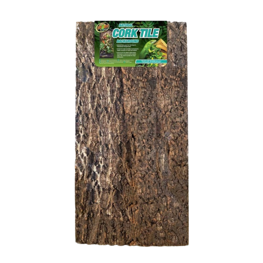 Zoo Med Labs 18 x 36 in. Natural Cork Tile Background Panel for Terrarium