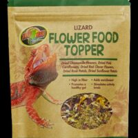 Zoo Med Tortoise & Box Turtle Flower Food Topper - 0.21oz