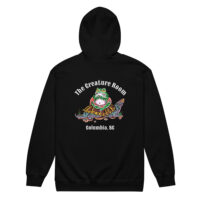 Unisex Frog Turtle Zip Hoodie