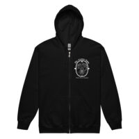 Unisex Heavy Blend Zip Logo Hoodie