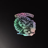 Skin of a Killer Holographic Sticker